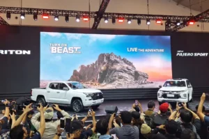Mejeng di GIIAS 2024, Mitsubishi Hadirkan All New Triton dan New Pajero Sport