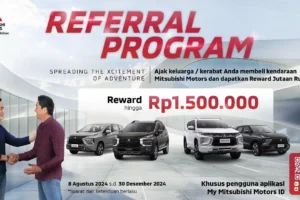 Rekomendasikan Mobil Mitsubishi Motor, Langsung Dapat Hadiah!